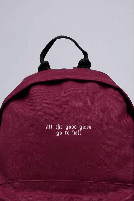 Backpack Simple Good Girls Go