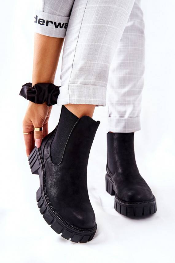 Warm-up Worker Boots Sergio Leone TR761 Black