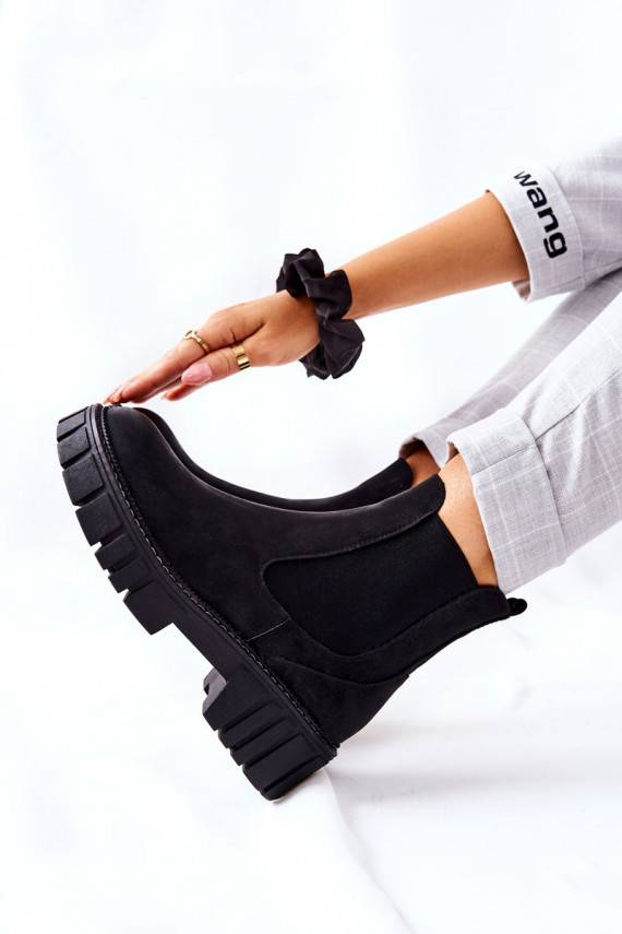 Warm-up Worker Boots Sergio Leone TR761 Black