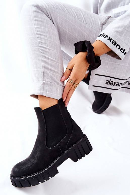 Warm-up Worker Boots Sergio Leone TR761 Black