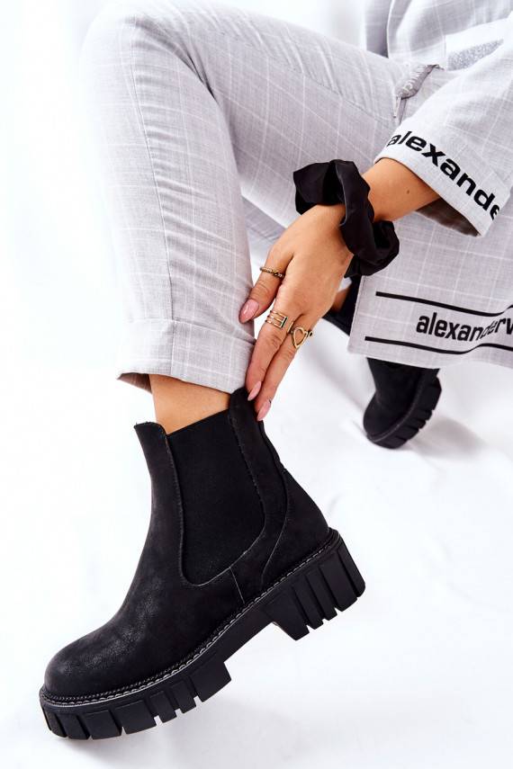 Warm-up Worker Boots Sergio Leone TR761 Black