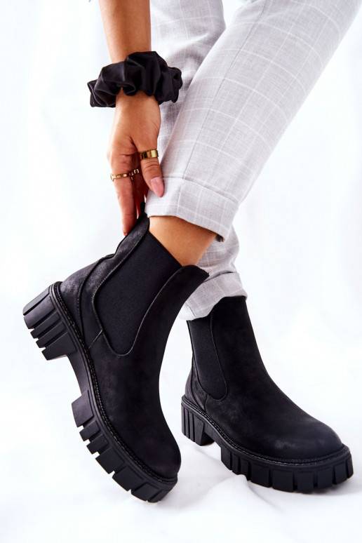 Warm-up Worker Boots Sergio Leone TR761 Black