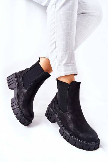 Warm-up Worker Boots Sergio Leone TR761 Black