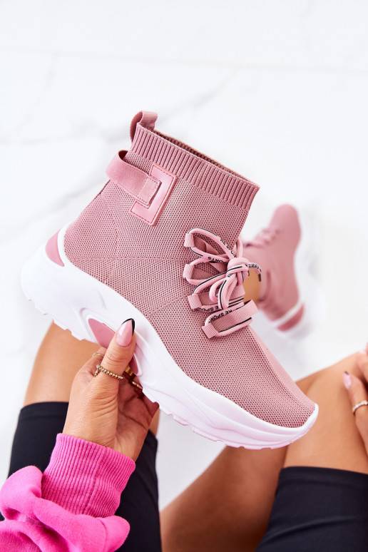 Women's Sport Sock Shoes Pink KeSport