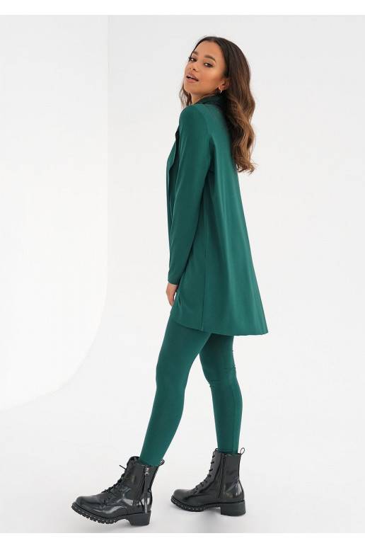 Green rayon overblouse Green rayon overblouse