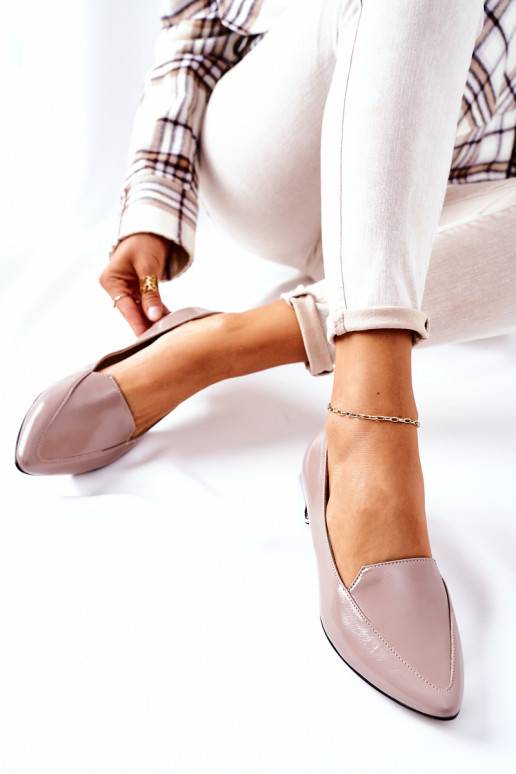 Loafers On Silver Heels Laura Messi 2013 Cappuccino Loafers On Silver Heels Laura Messi 2013 Cappuccino