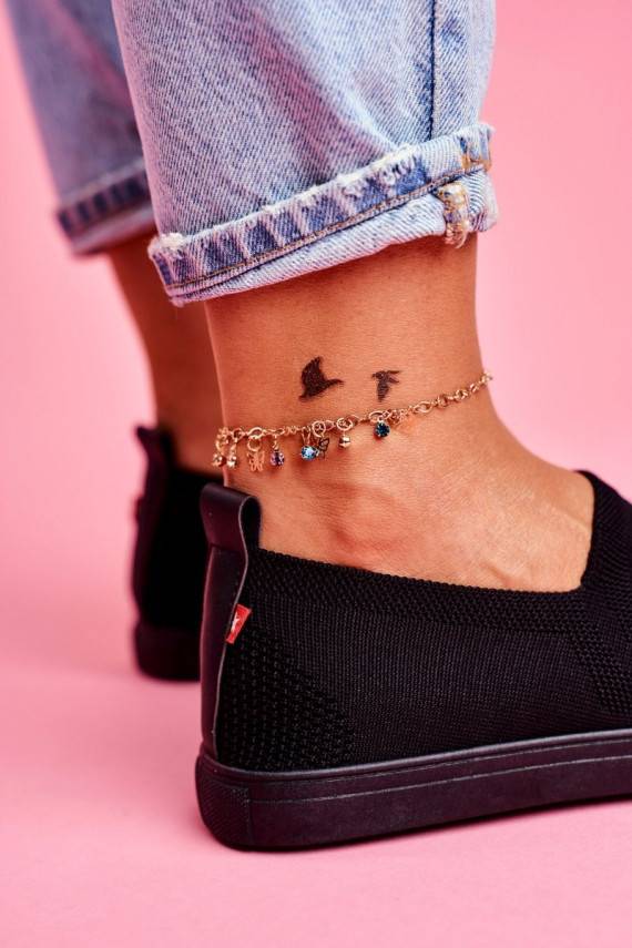 Women's Slip-on Sneakers Big Star Black FF274A609