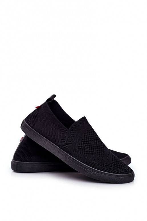 Women's Slip-on Sneakers Big Star Black FF274A609 Women's Slip-on Sneakers Big Star Black FF274A609
