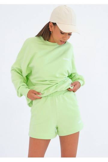 Pure - lime green sweatshirt 2