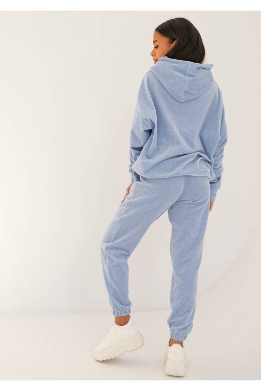 Blue velvet sweatpants 2025