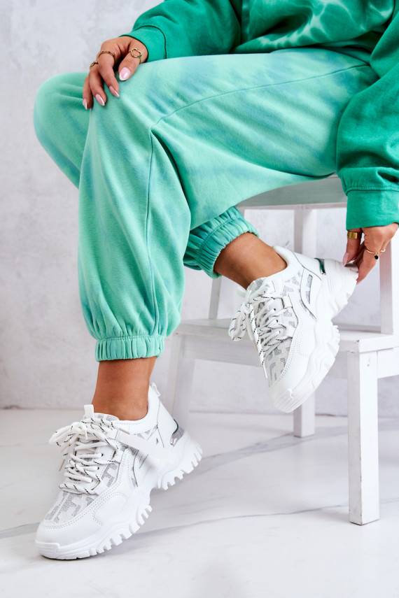 Sneakers On A Massive Sole White Your Style