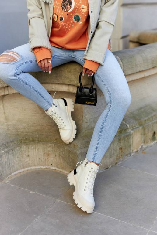 Women's Boots Light beige Larina