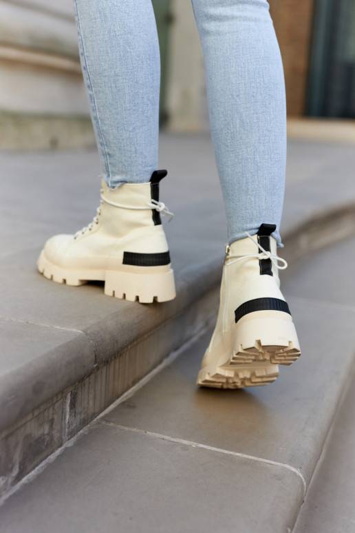 Women's Boots Light beige Larina