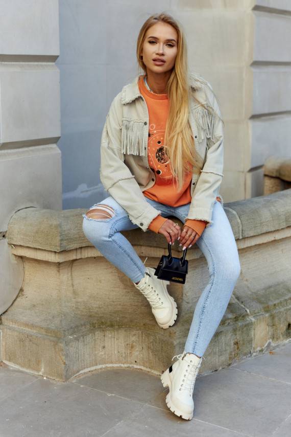 Women's Boots Light beige Larina