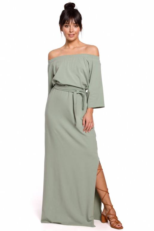 ilga-suknele-atvirais-peciais-is-be