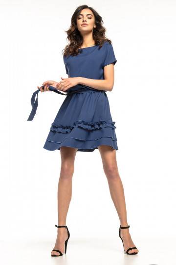 tamsiai-melyna-suknele-is-t...