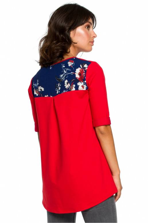 Raudonos spalvos palaidinė su...