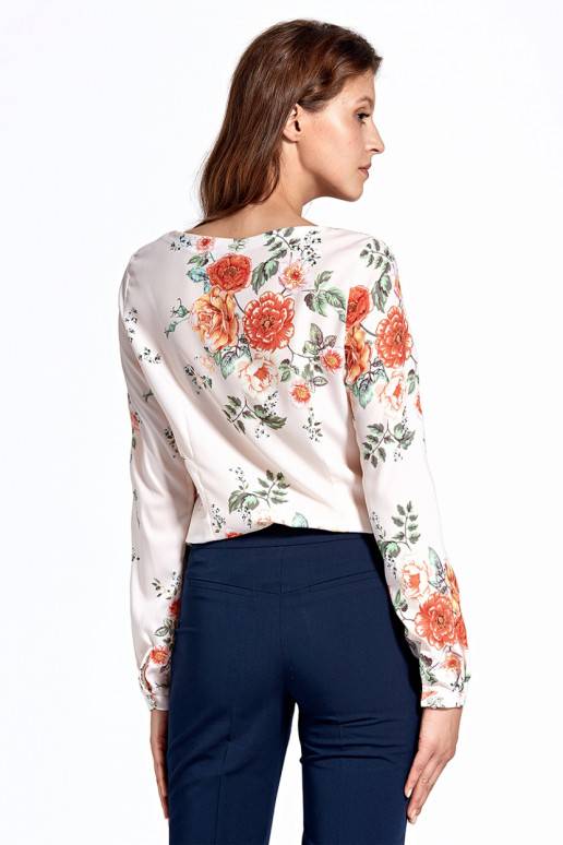 Gėlėta palaidinė iš Colett