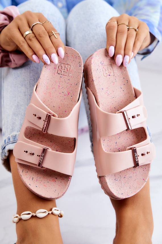 Fashionable Fragrant ZAXY JJ285083 Slippers Light pink