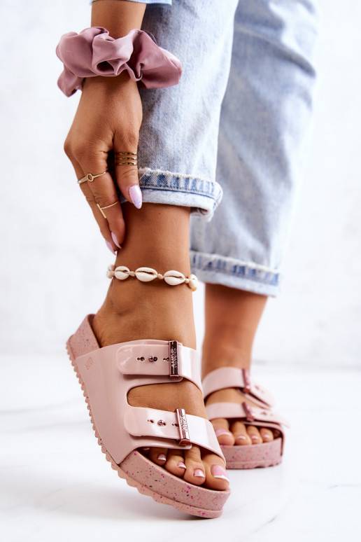 Fashionable Fragrant ZAXY JJ285083 Slippers Light pink