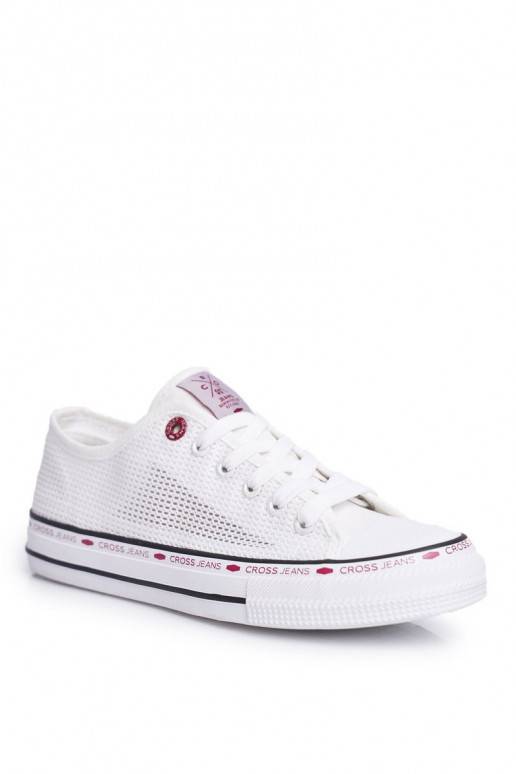 Women's Sneakers Cross Jeans White FF2R4016C Women's Sneakers Cross Jeans White FF2R4016C