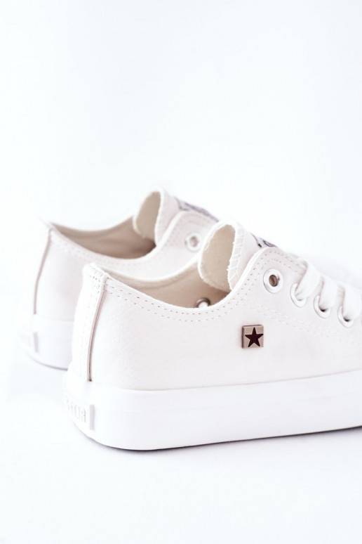 Children's Leather Sneakers BIG STAR FF374300 White Children's Leather Sneakers BIG STAR FF374300 White