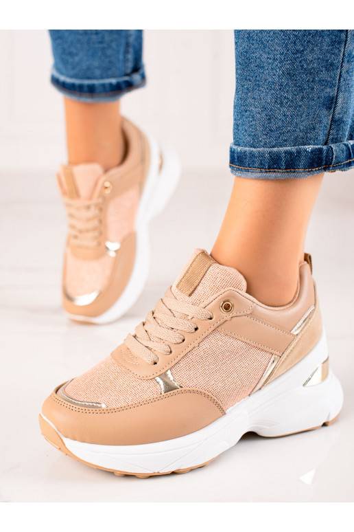 Stilingo dizaino Sneakers modelio batai su platforma