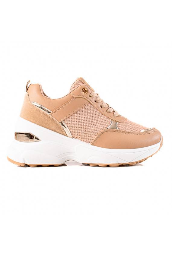 Stilingo dizaino Sneakers modelio batai su platforma