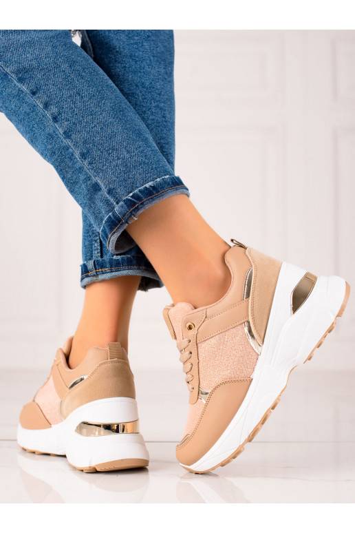Stilingo dizaino Sneakers modelio batai su platforma