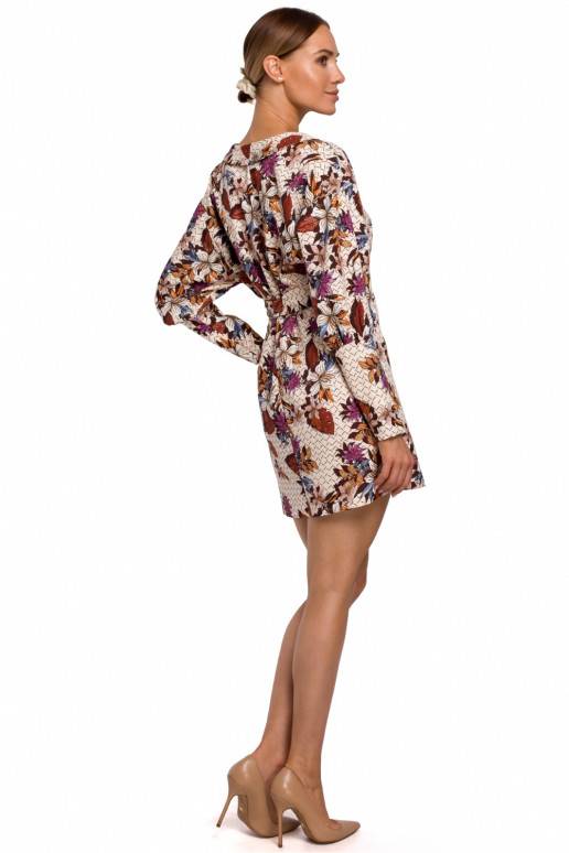 Marga gėlėta suknelė iš Moe