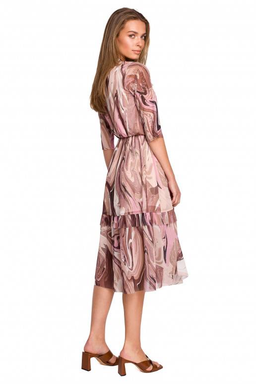 Marga lengvai krentanti suknelė iš...