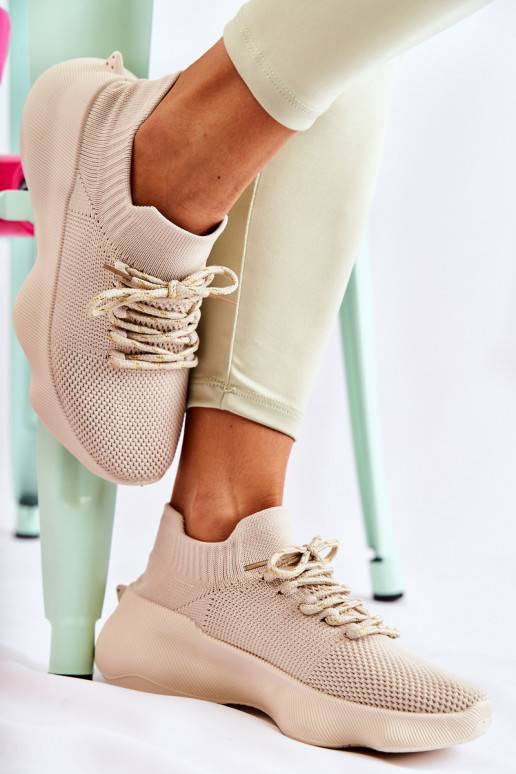 Slip-On Women's Sport Shoes Light beige Dalmiro 