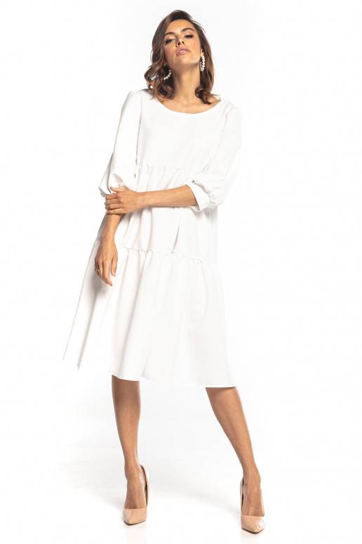 Baltos spalvos suknelė iš Tessita