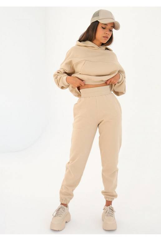 Loose - sand beige loose fit sweatpants