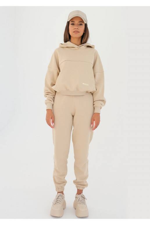 Loose - sand beige loose fit sweatpants