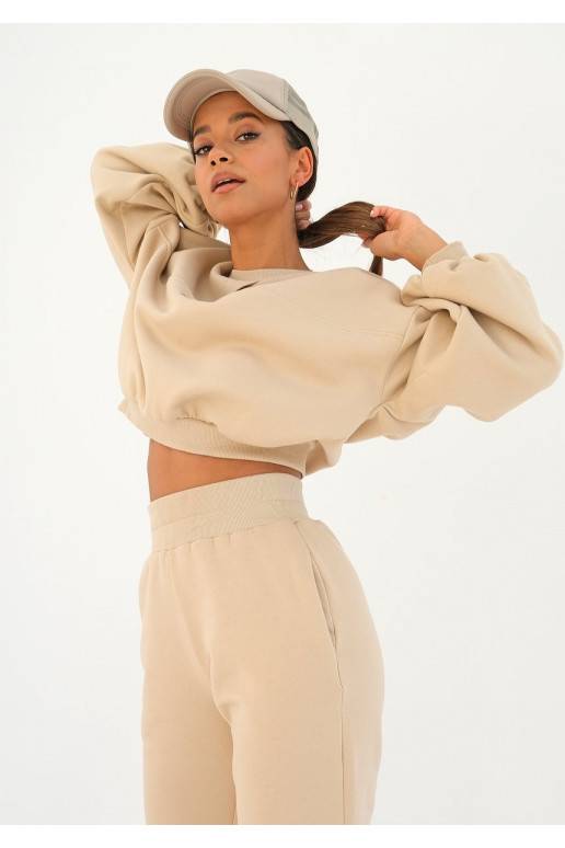 Loose - sand beige loose fit sweatpants