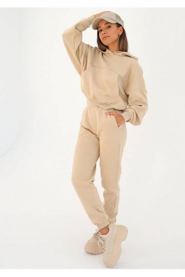 Loose - sand beige loose fit sweatpants