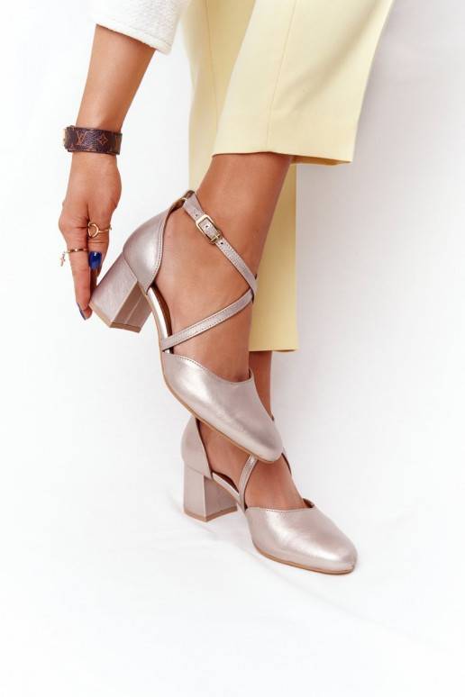 Women's Pumps Maciejka Gold 04070-25 Women's Pumps Maciejka Gold 04070-25