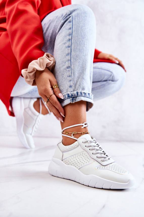 Classic Women's Sneakers White Carly