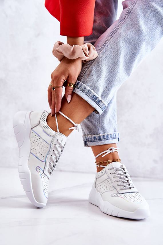 Classic Women's Sneakers White Carly