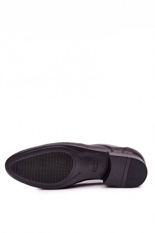 Leather Bednarek 694 Black Leather Bednarek 694 Black