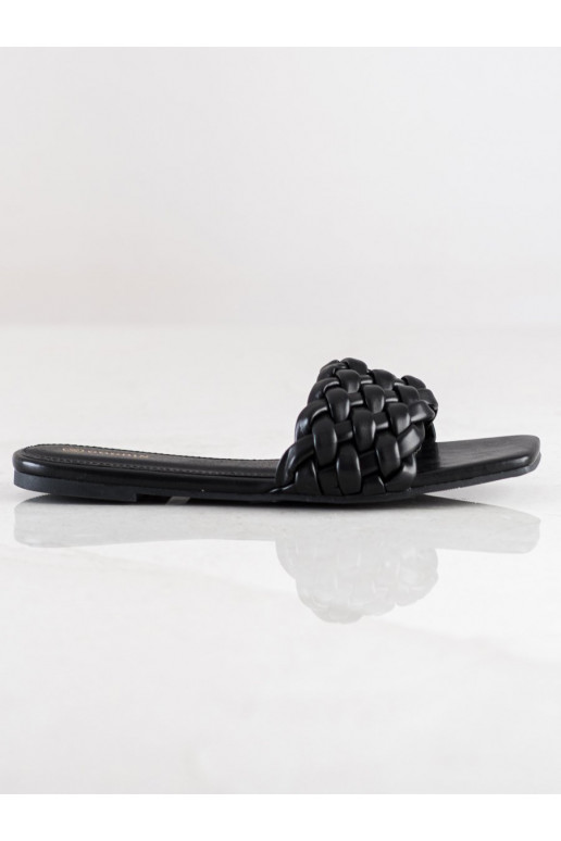 Write Slippers from eco leather 