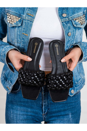 Write Slippers from eco leather 2