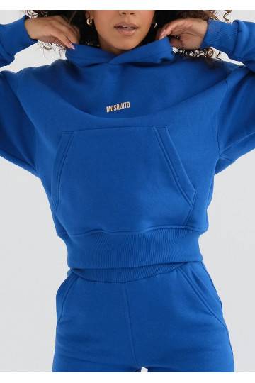 Venice - Cobalt blue hoodie 2