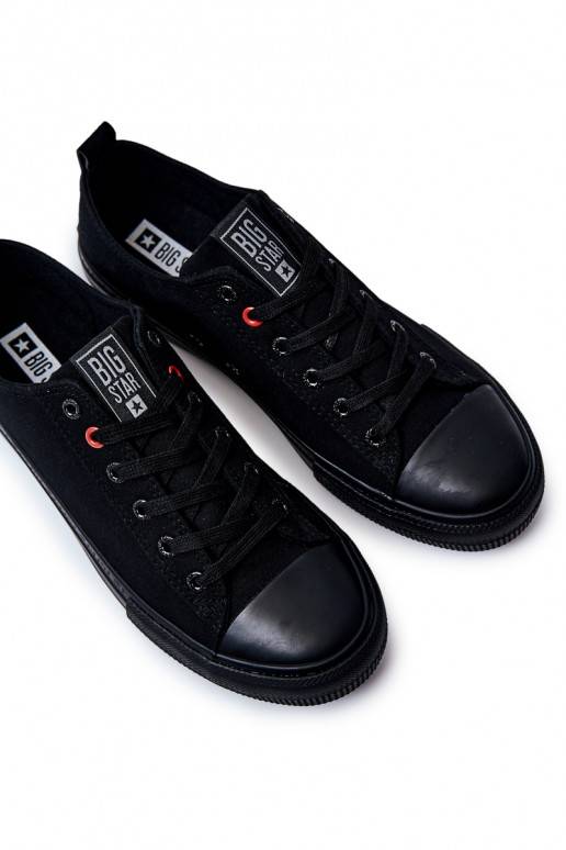 Men's material sneakers BIG STAR JJ174003 Black
