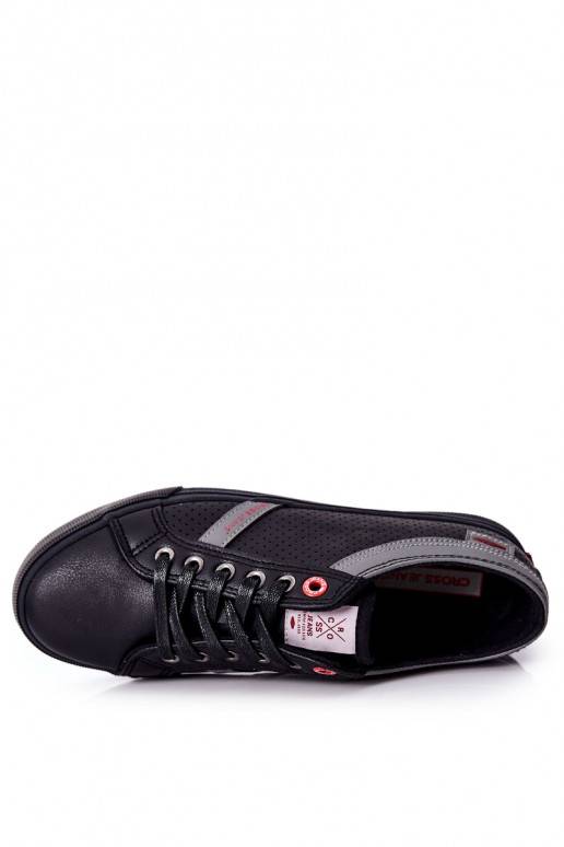 Men's Sneakers Cross Jeans II1R4004C Black Men's Sneakers Cross Jeans II1R4004C Black