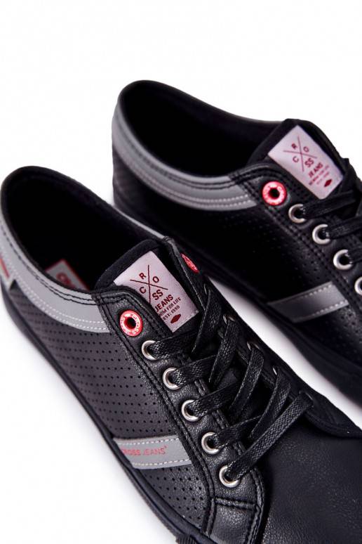 Men's Sneakers Cross Jeans Black