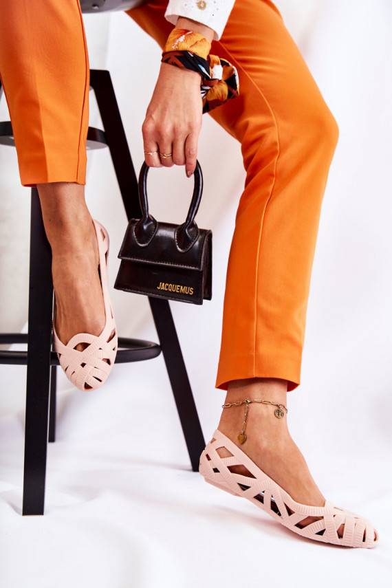 Women's Rubber Ballerinas Nude Indila