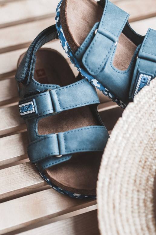 Children's Sandals Big Star JJ374117 Navy blue Children's Sandals Big Star JJ374117 Navy blue