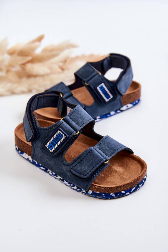 Children's Sandals Big Star JJ374117 Navy blue